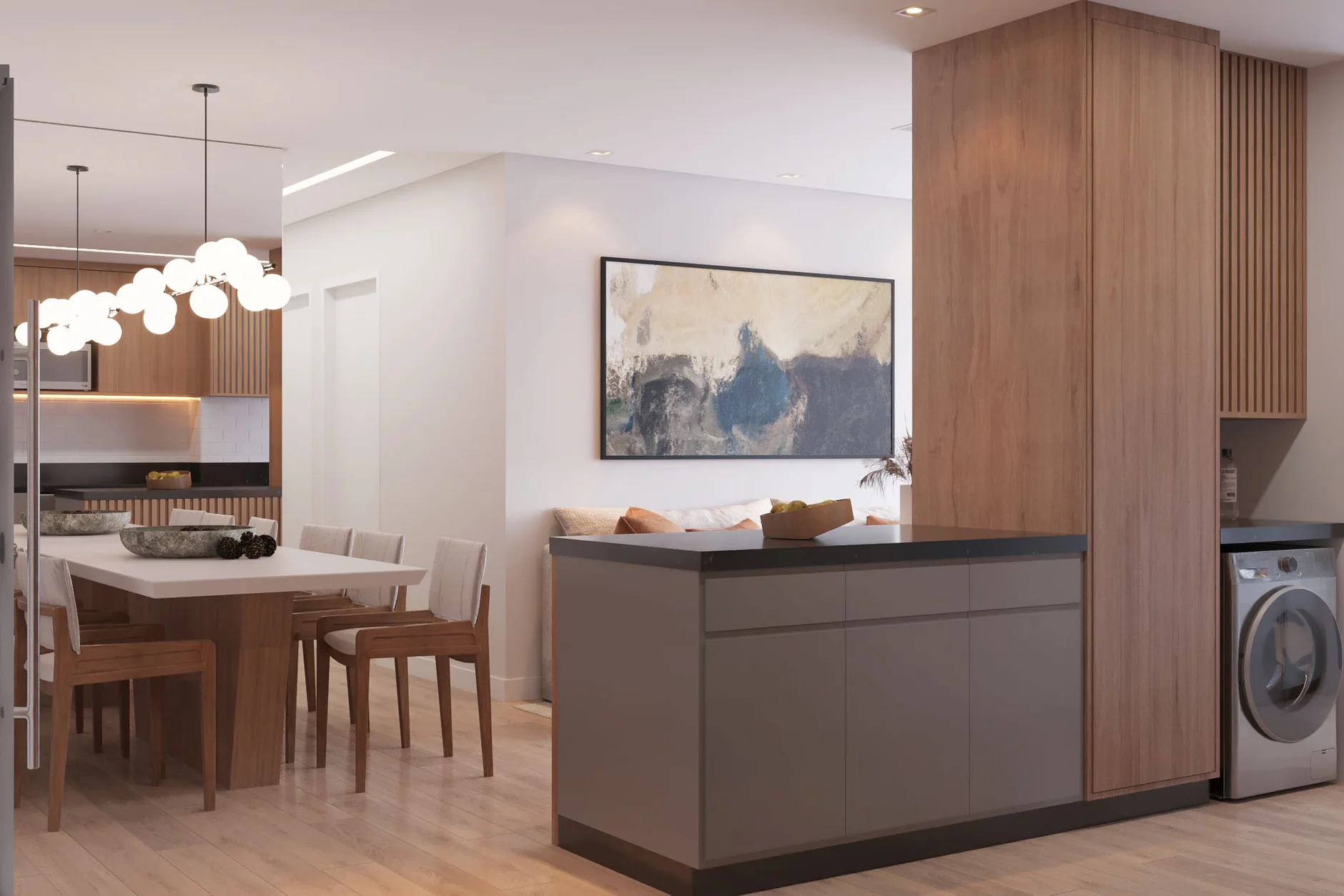 Apartamento Vila Augusta · 75 m², vista 2 do projeto