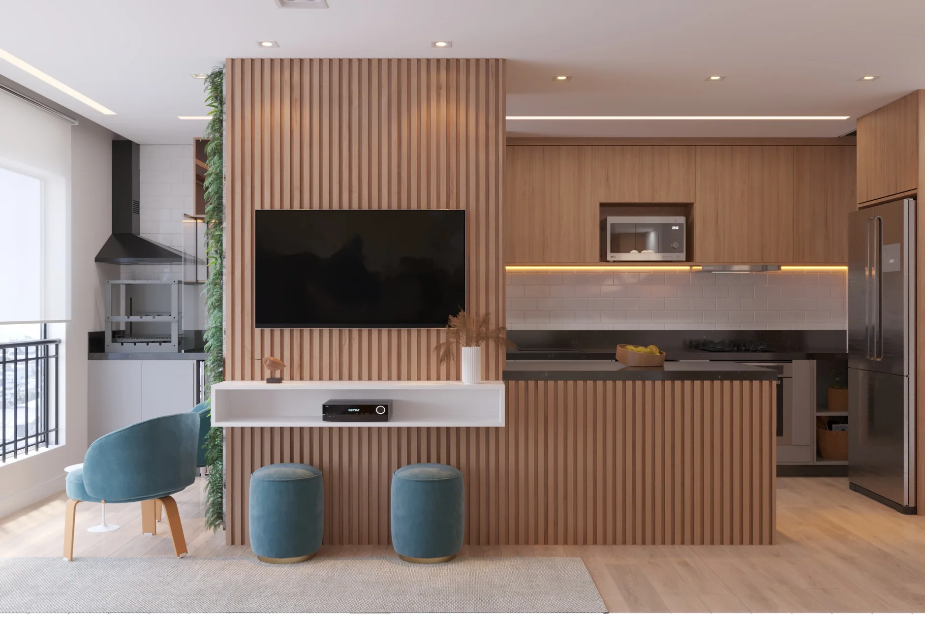 Apartamento Vila Augusta · 75 m², vista 6 do projeto