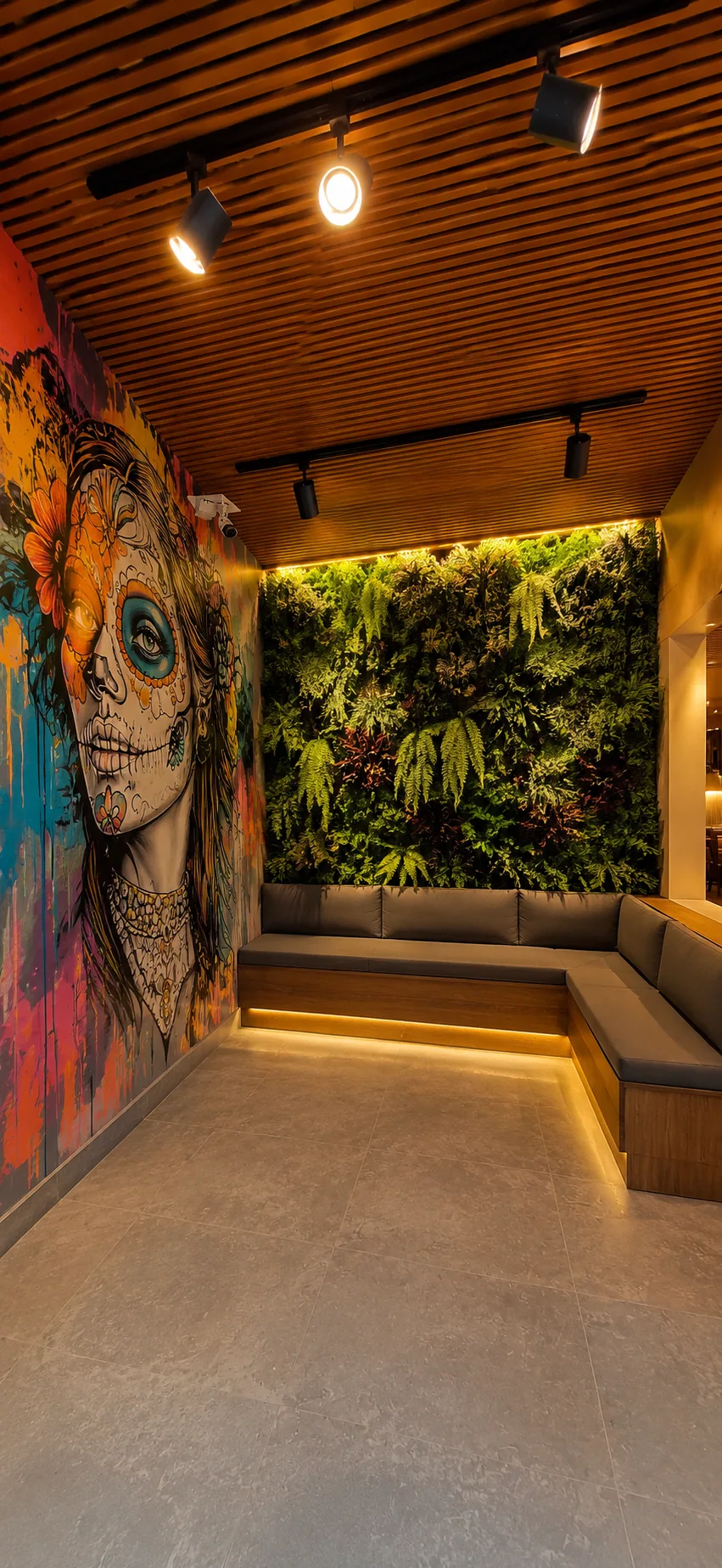 Restaurante Mexicano, projeto de Laís Pinheiro Arquitetura